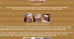 Desktop Screenshot of miraclechickenurns.com